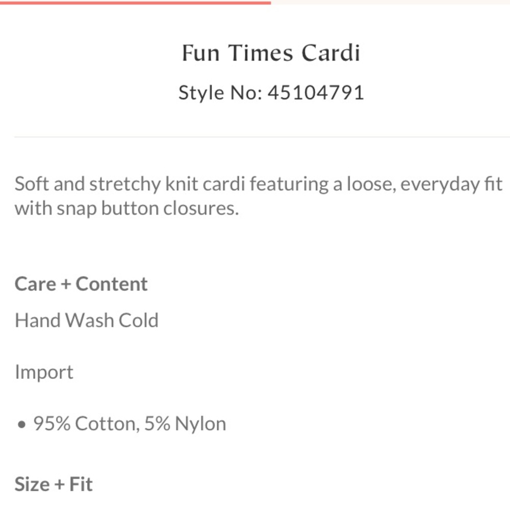 Free People Fun Times Cardi - Picture 6 of 7